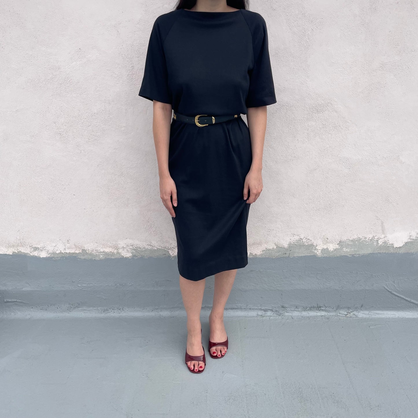 Abito midi sartoriale