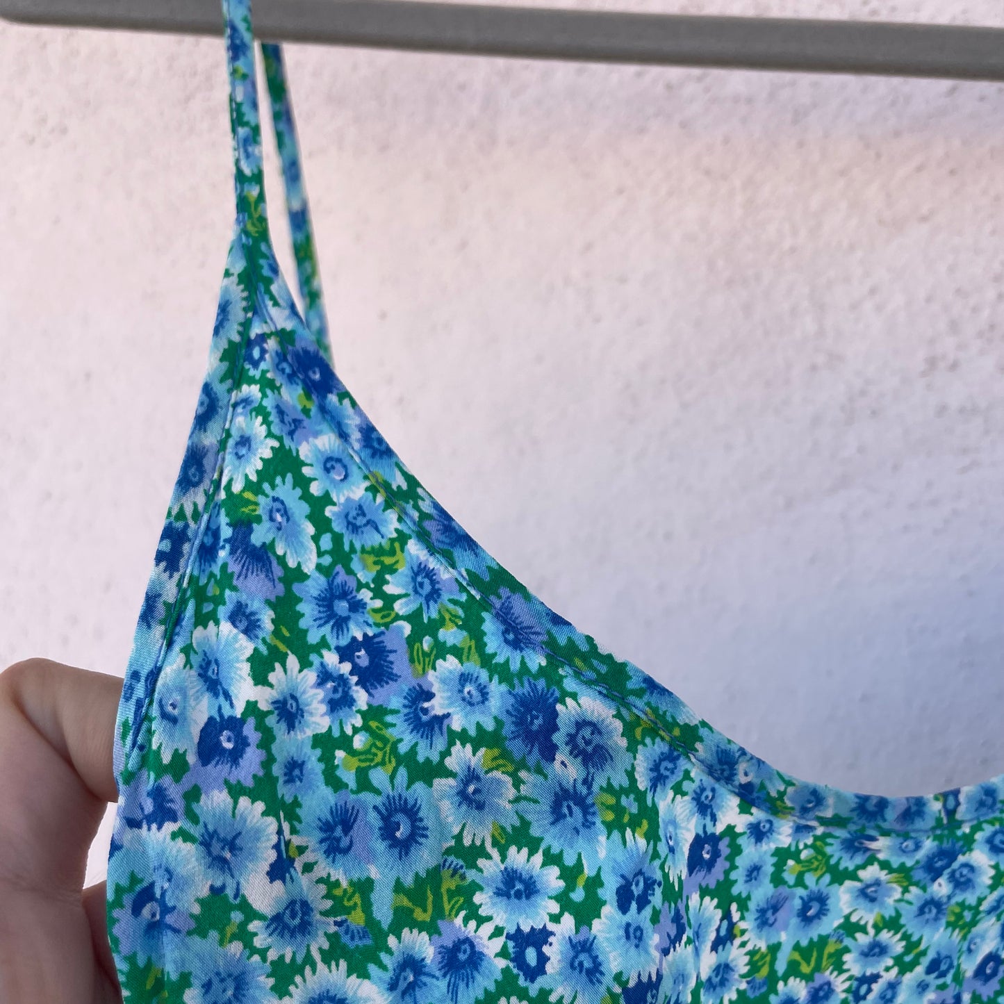 Slip dress seta fiorellini