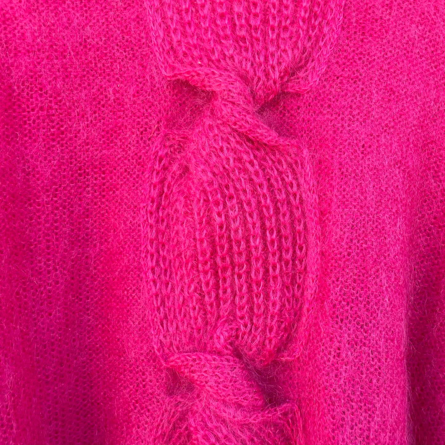 Golf treccia fucsia