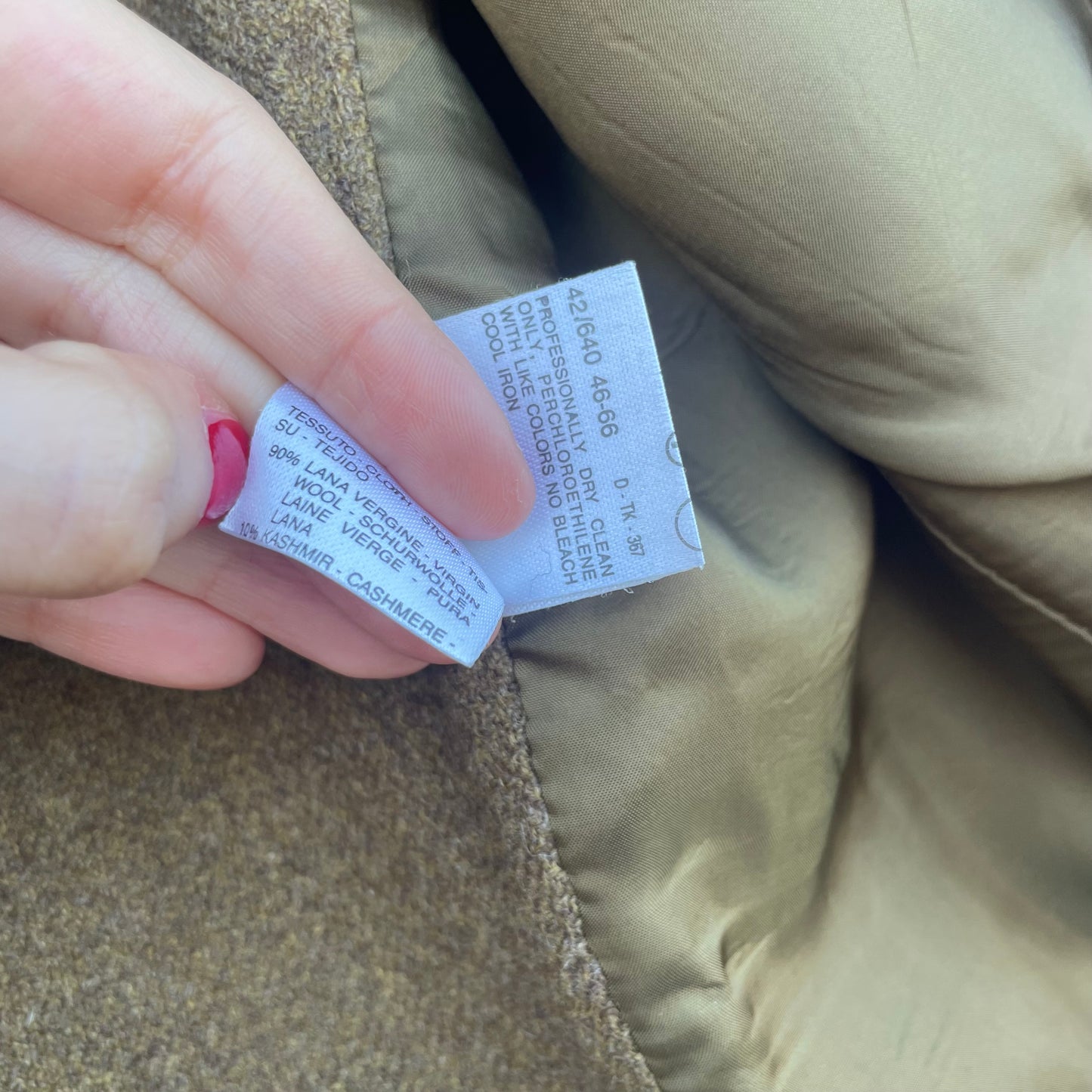 Blazer Max Mara oliva