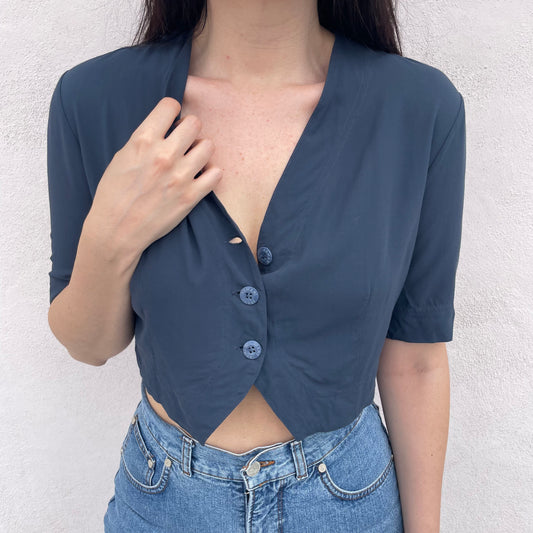 Camicina cropped Armani