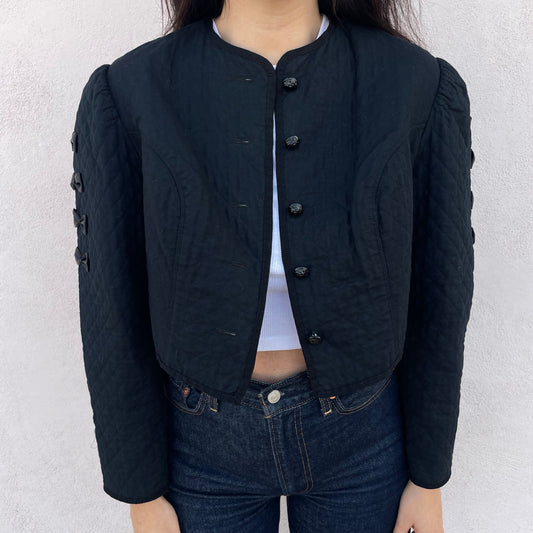 Giacchina cropped fiocchi