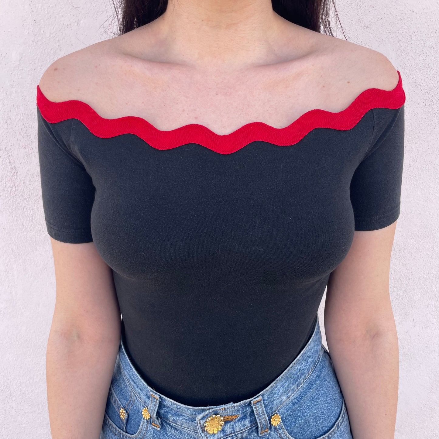Top bardot ondine