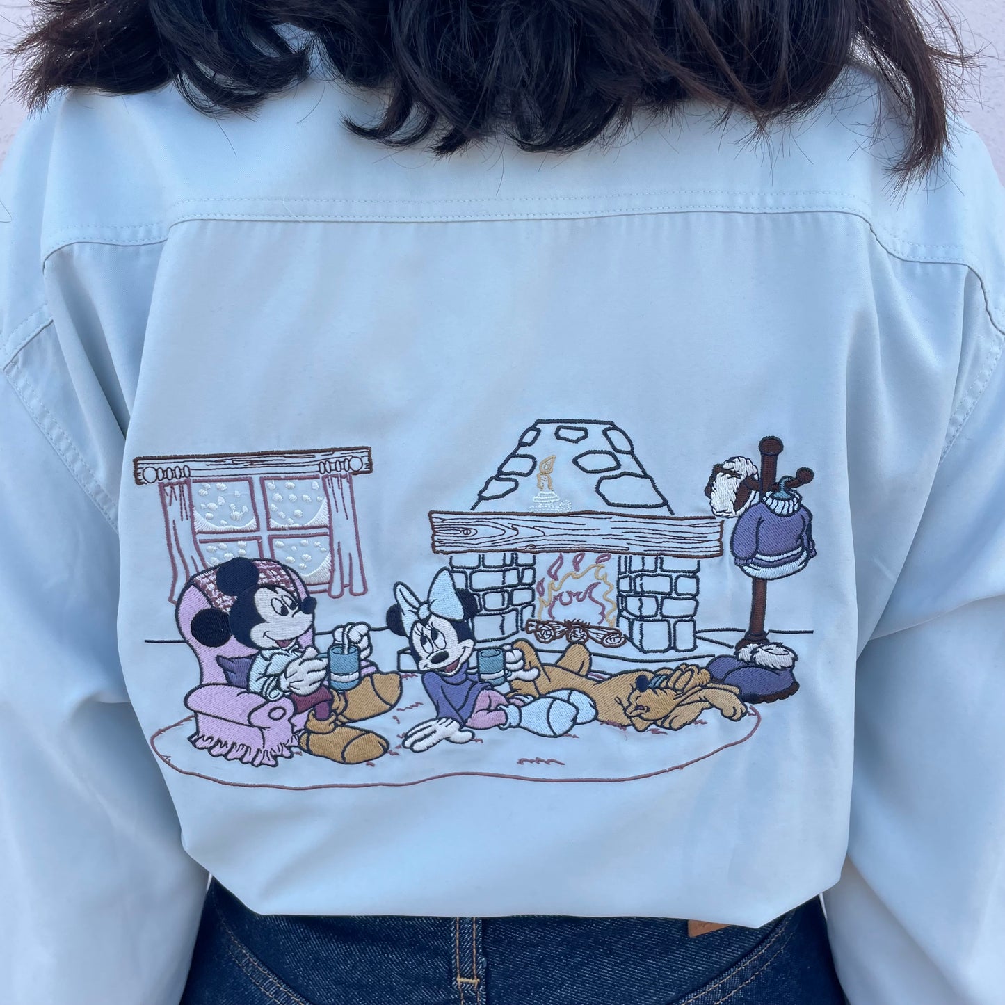 Camicia celeste Disney