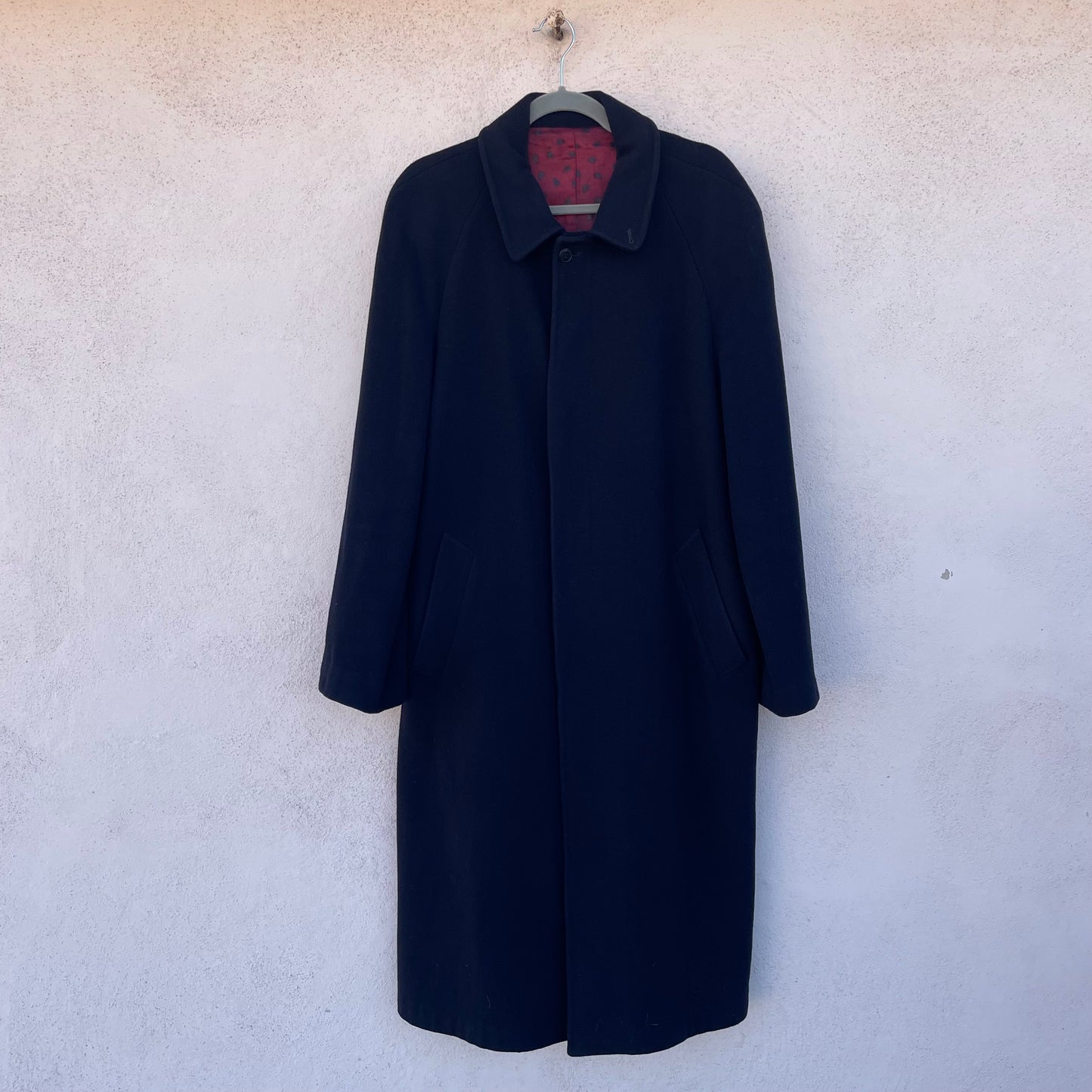 Cappotto lungo blu