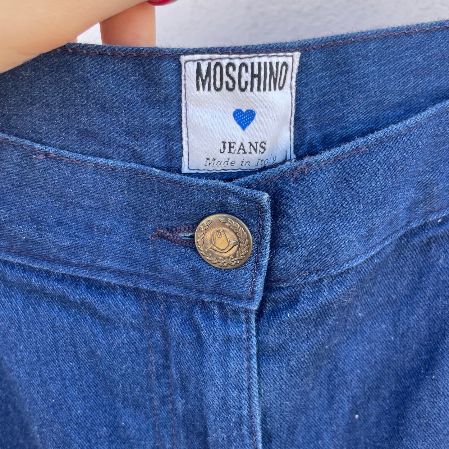 Bermuda jeans Moschino