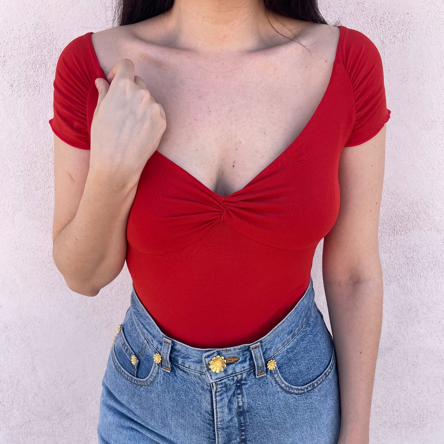 Top rosso Marella