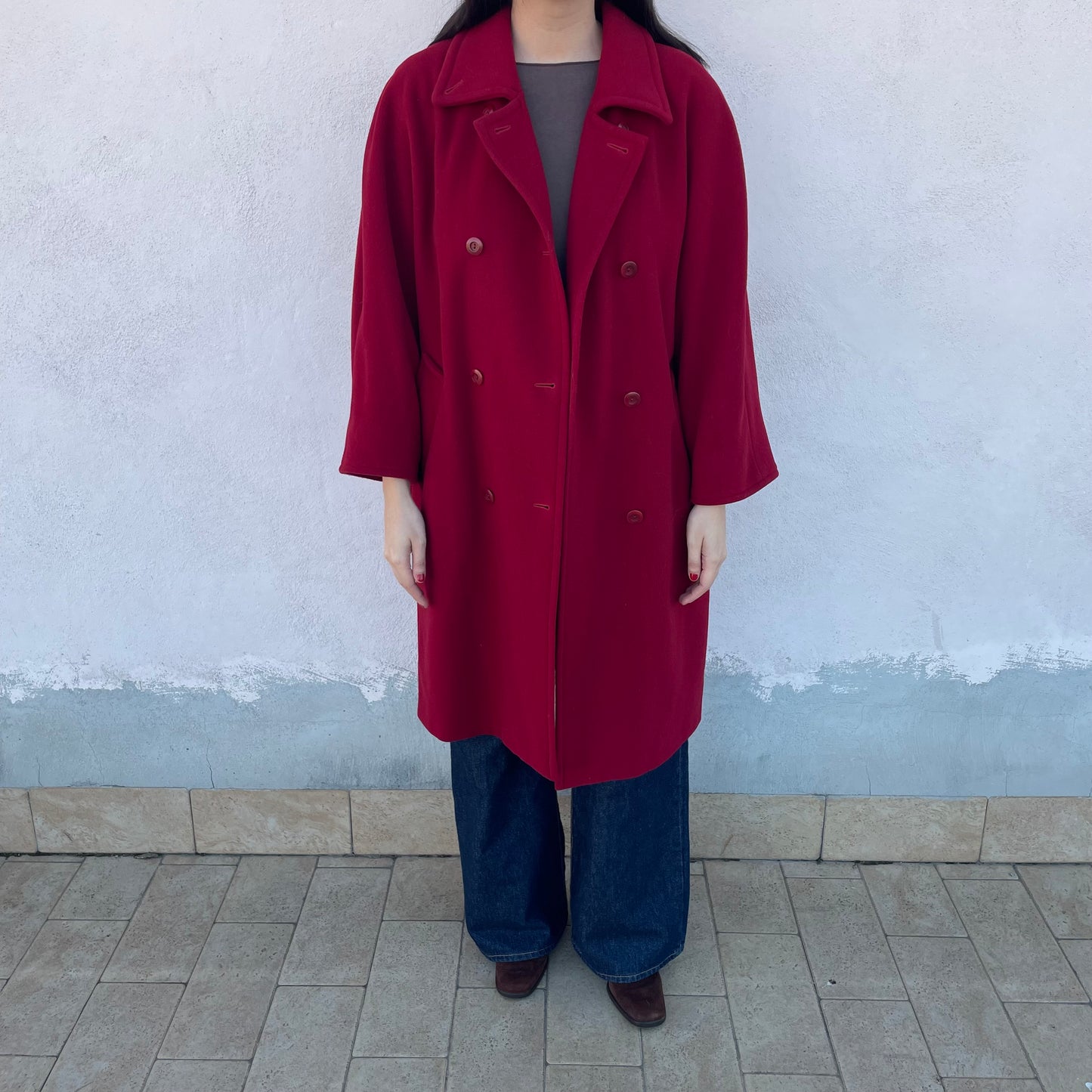Cappotto ciliegia Marella