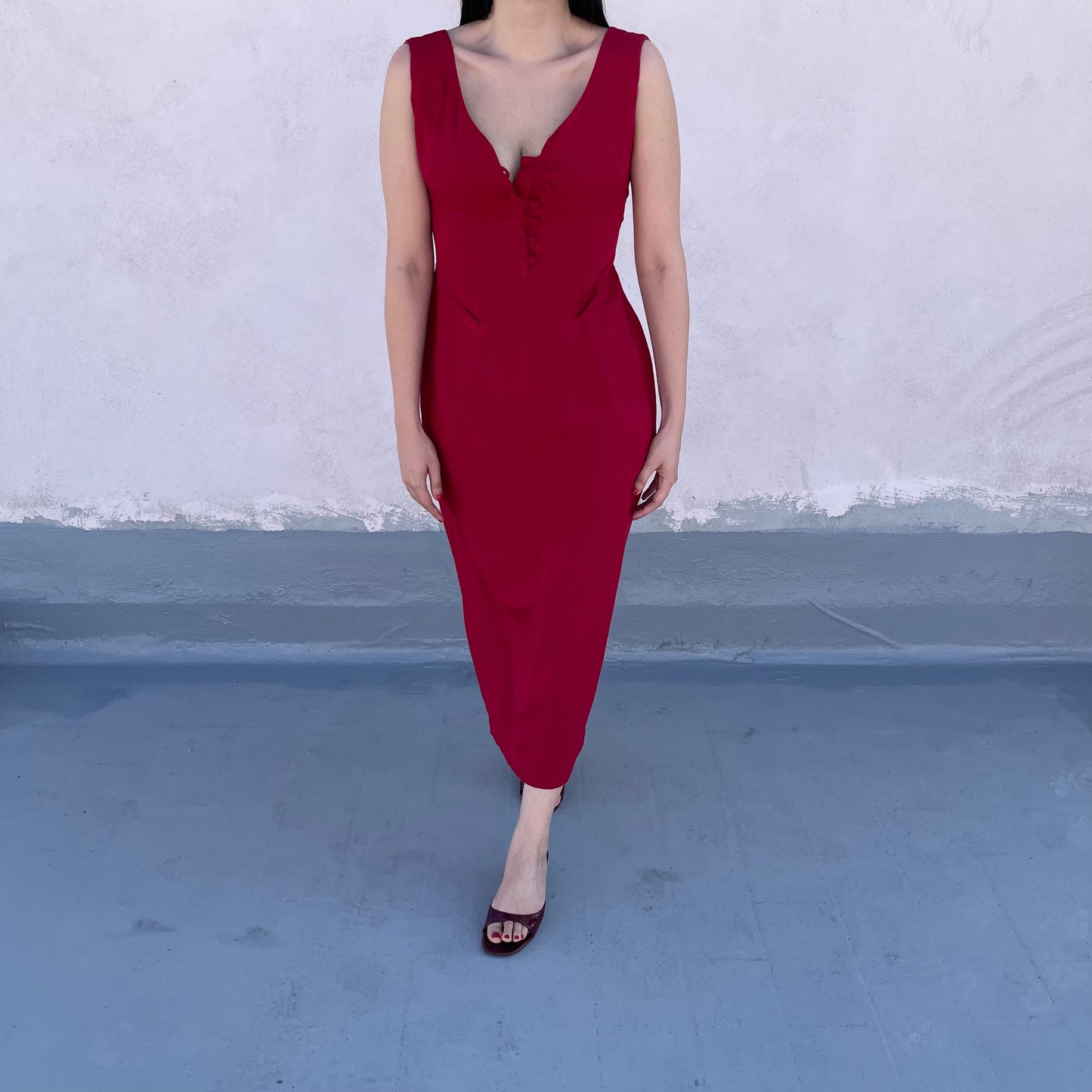 Abito rosso Monica