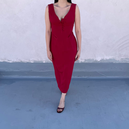 Abito rosso Monica