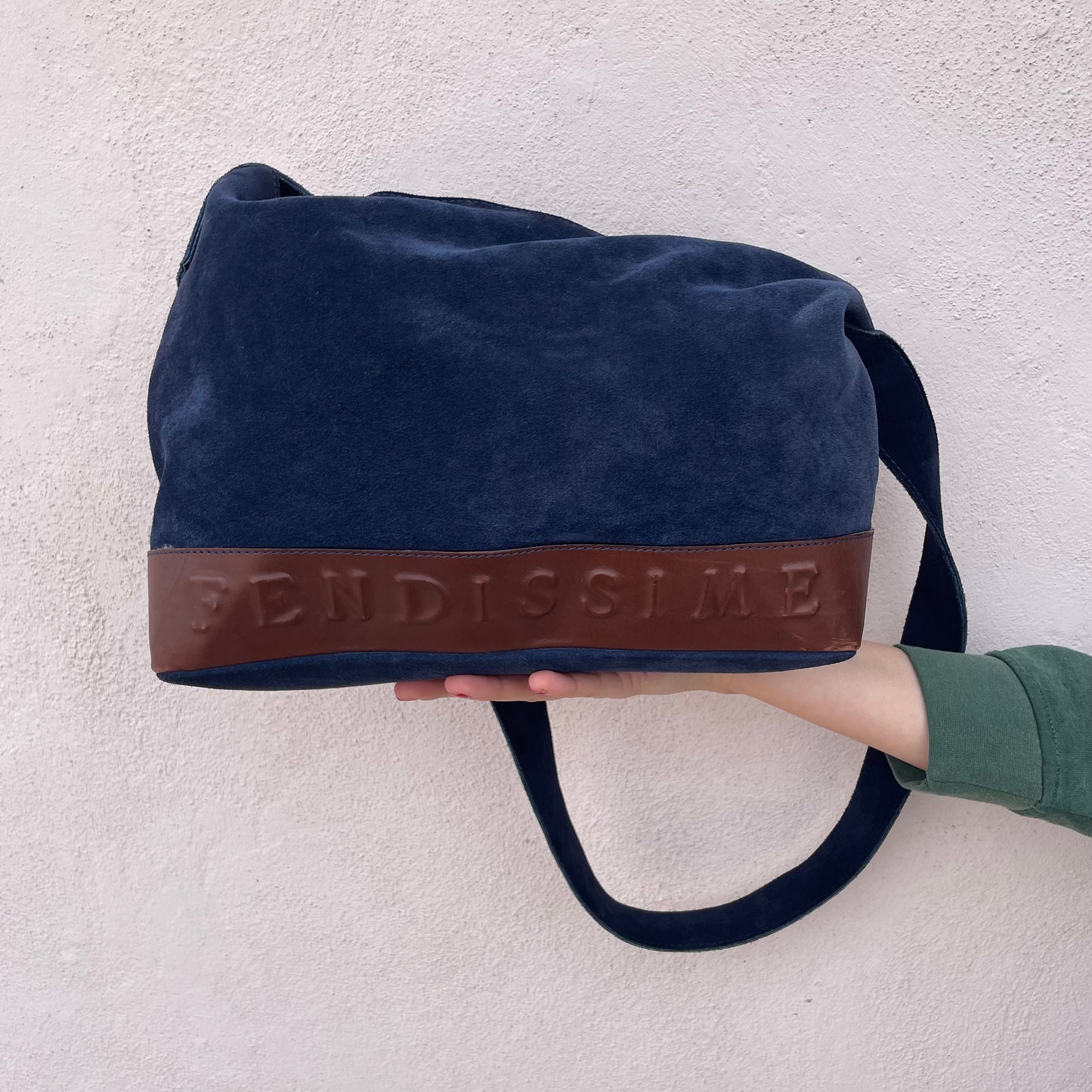 Borsa scamosciata Fendissime