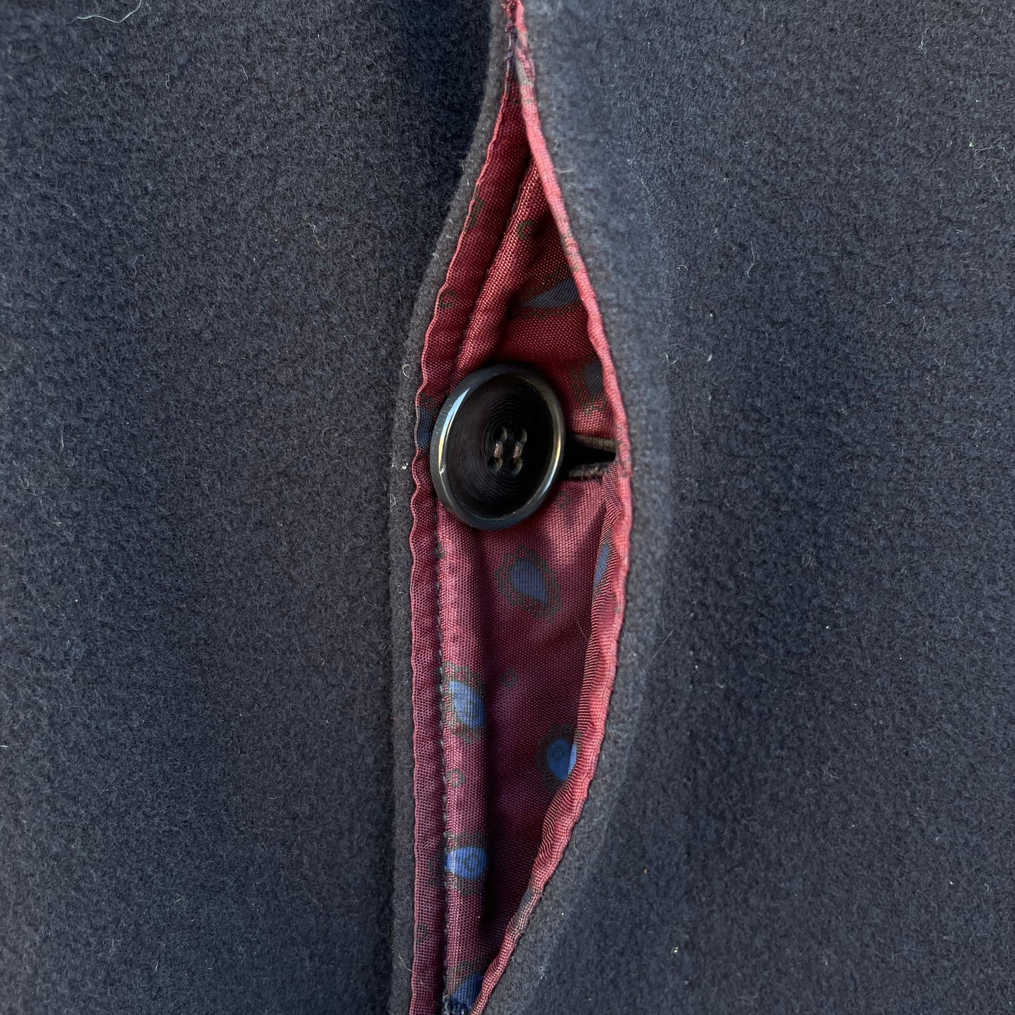 Cappotto lungo blu