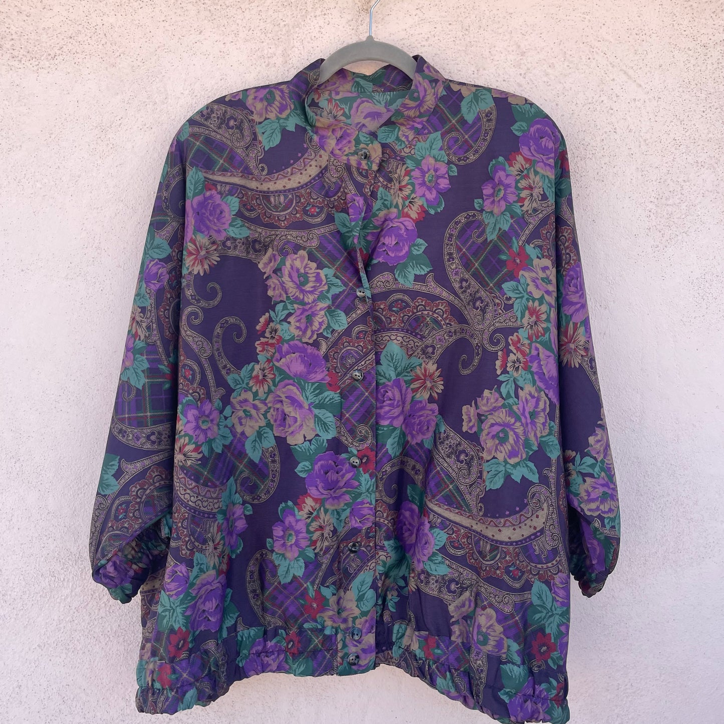 Overshirt fantasia viola