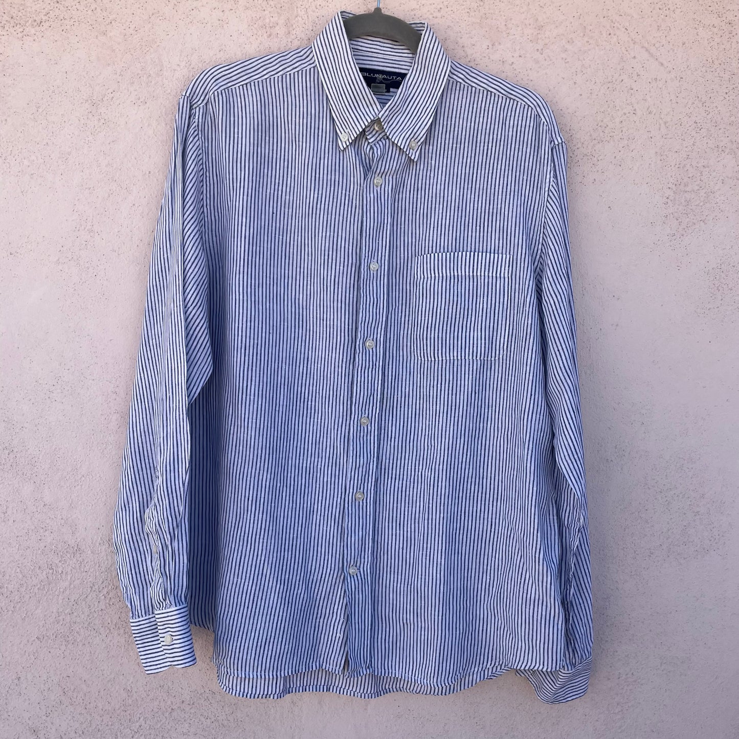 Camicia lino Blunauta