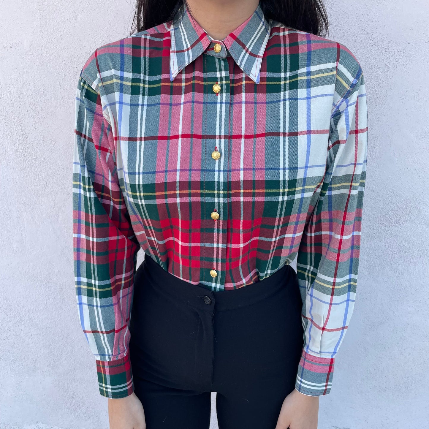 Camicia scozzese Moschino