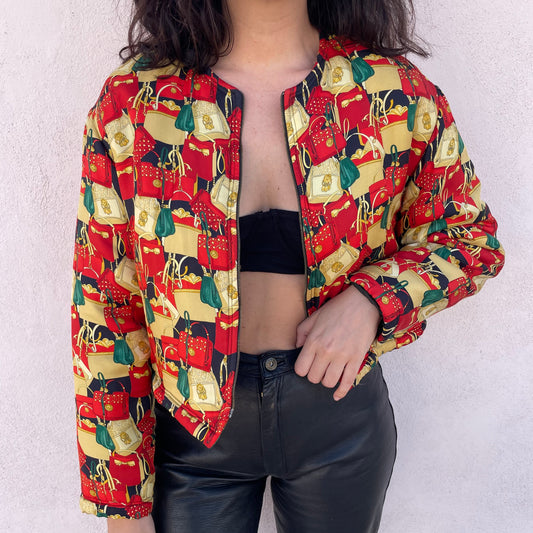 Bomber seta borsette