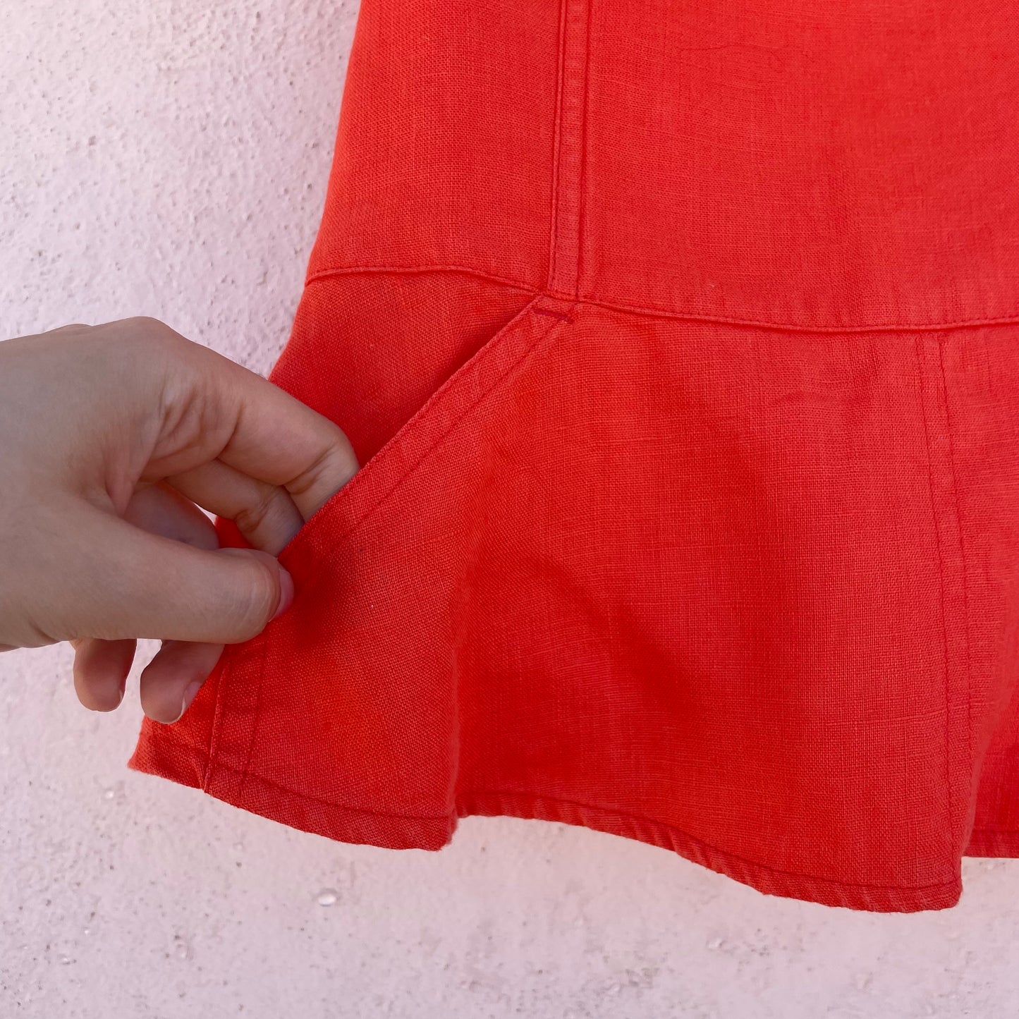Top bustier arancio Armani