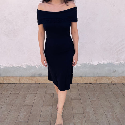 Cavalli black dress