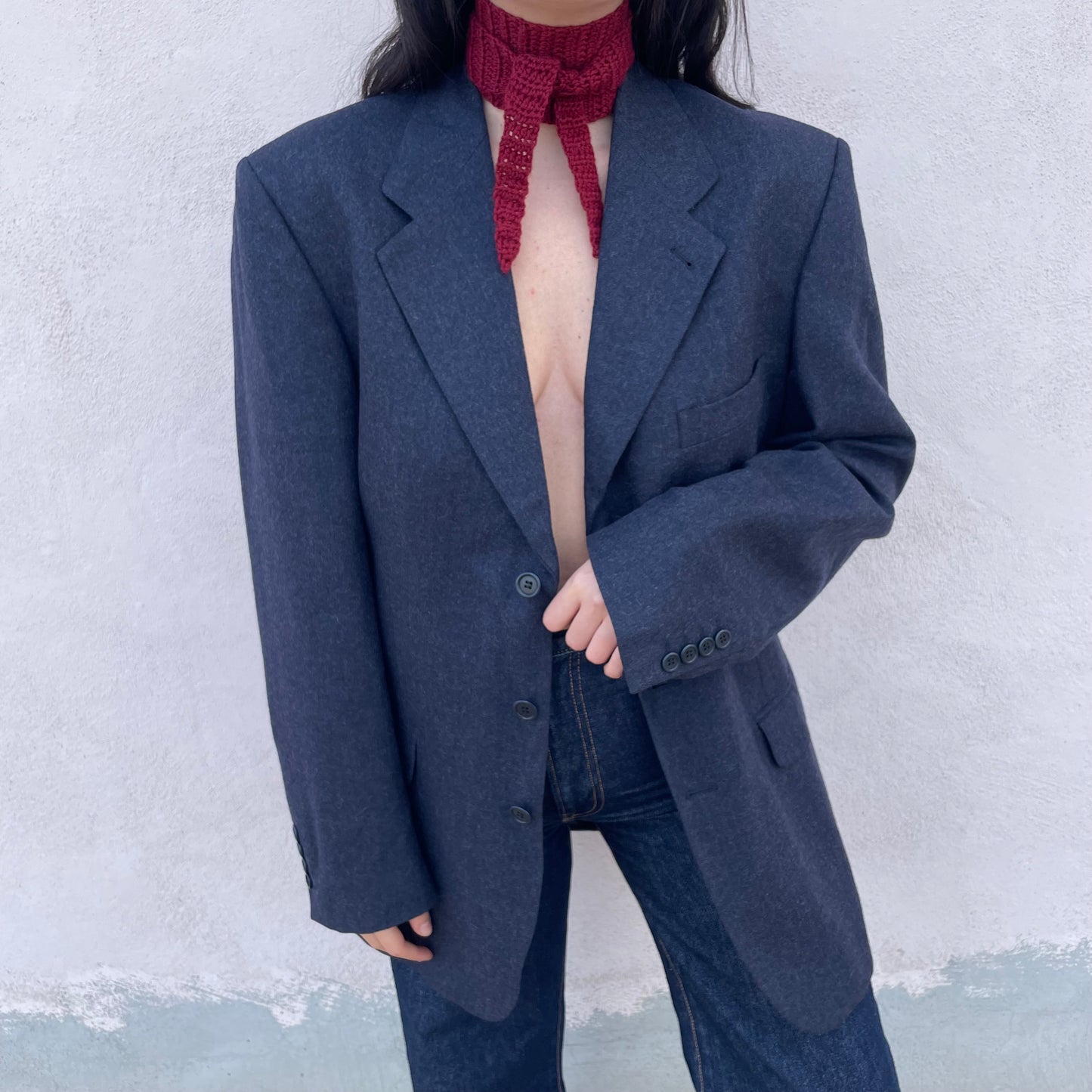 Blazer lana Made in Italy