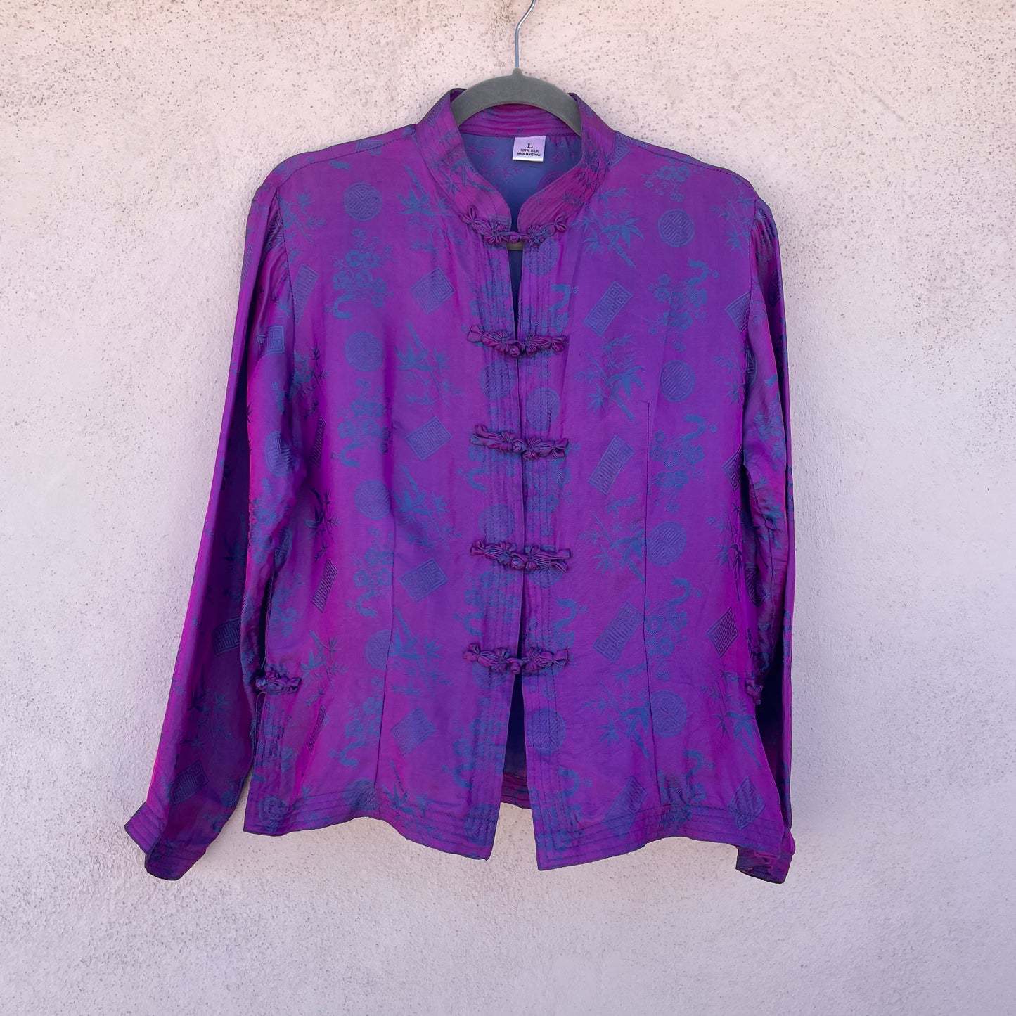 Camicia orientale viola