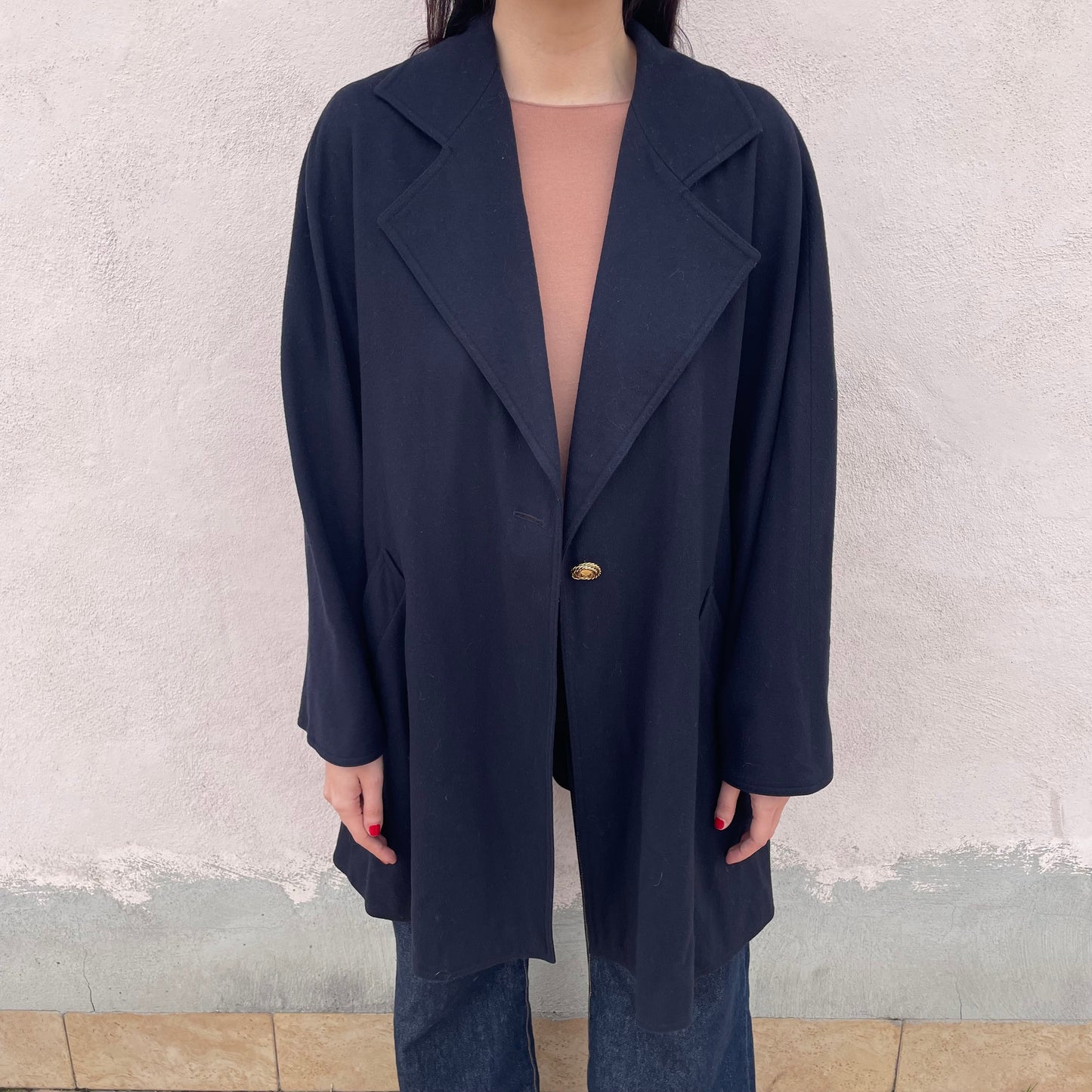 Cappotto blu Max Mara