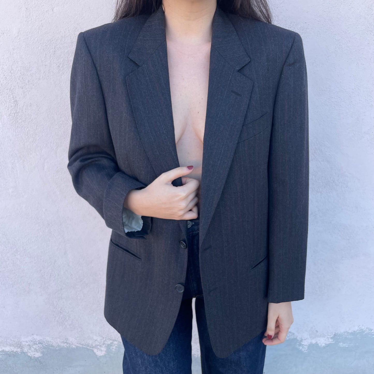 Blazer grigio Valentino