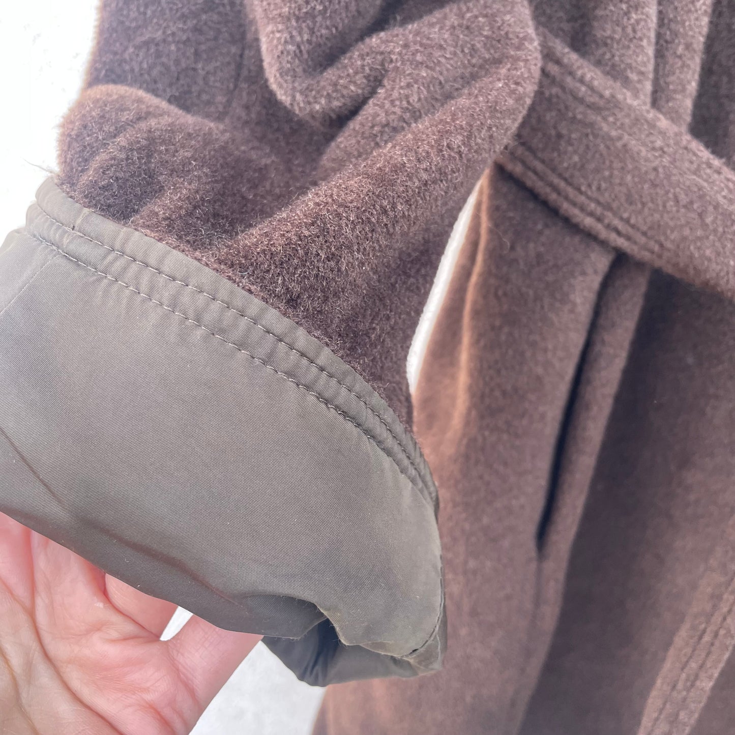 Cappotto cioccolato Marella