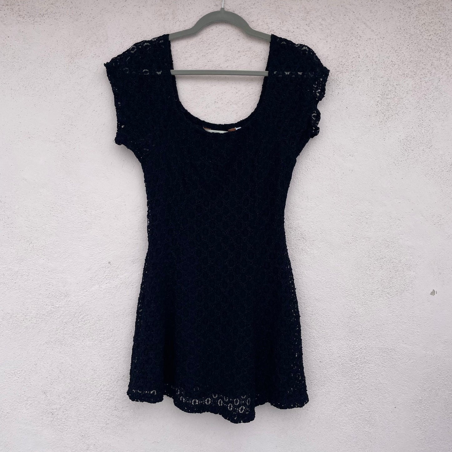 Abito mini macramé
