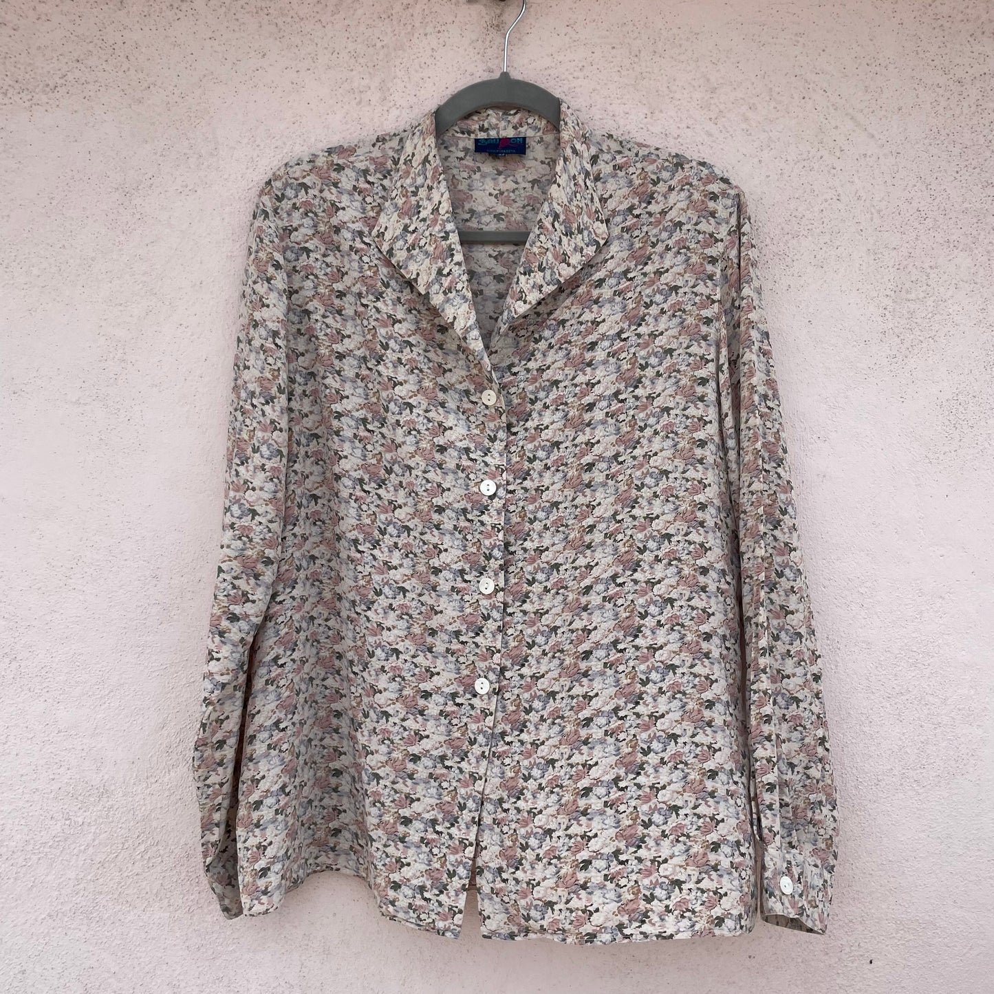 Camicia seta fiori Balloon