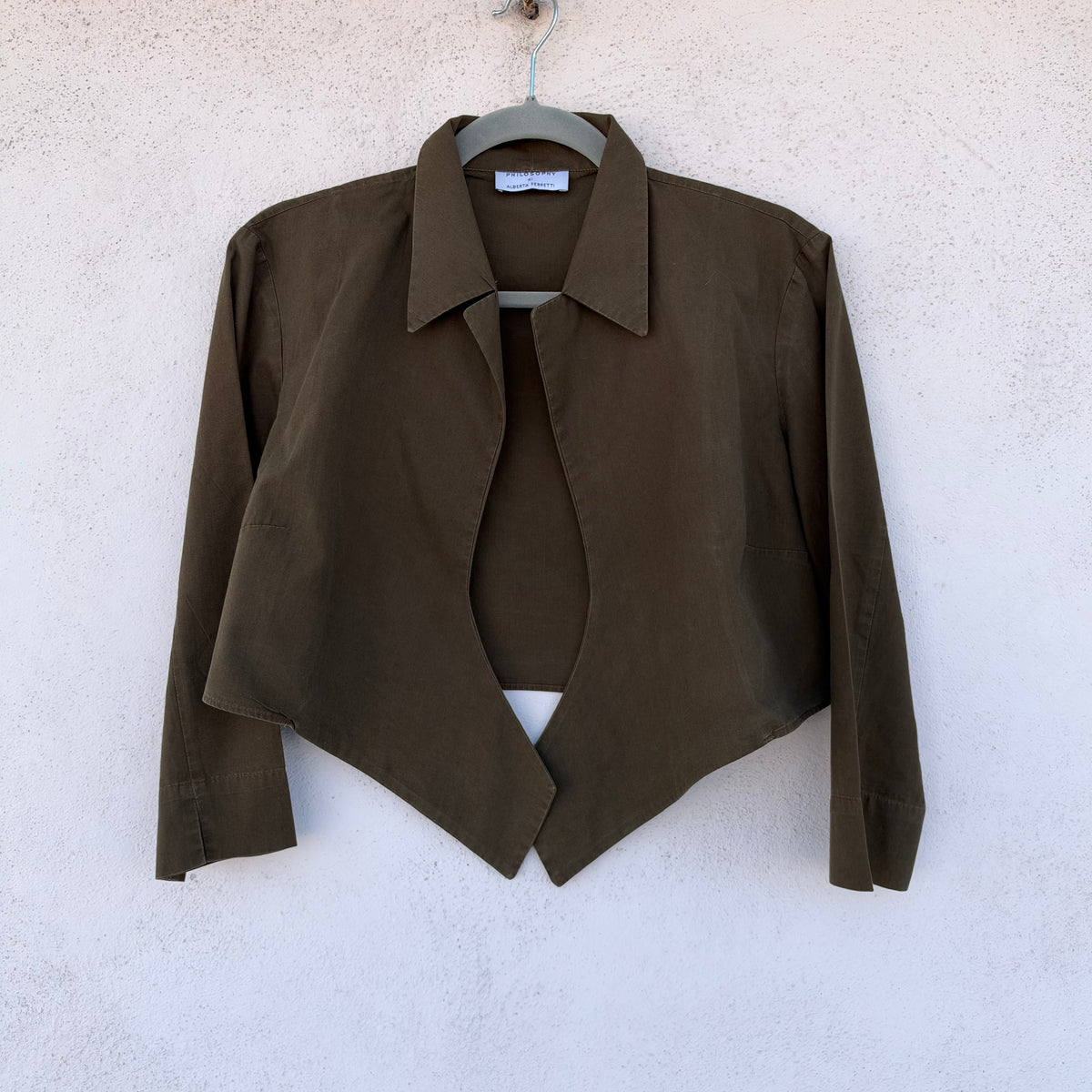 Camicia cropped Philosophy