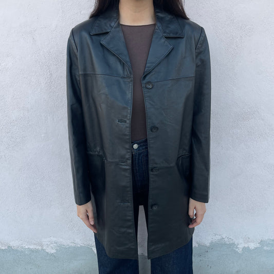 Cappotto pelle