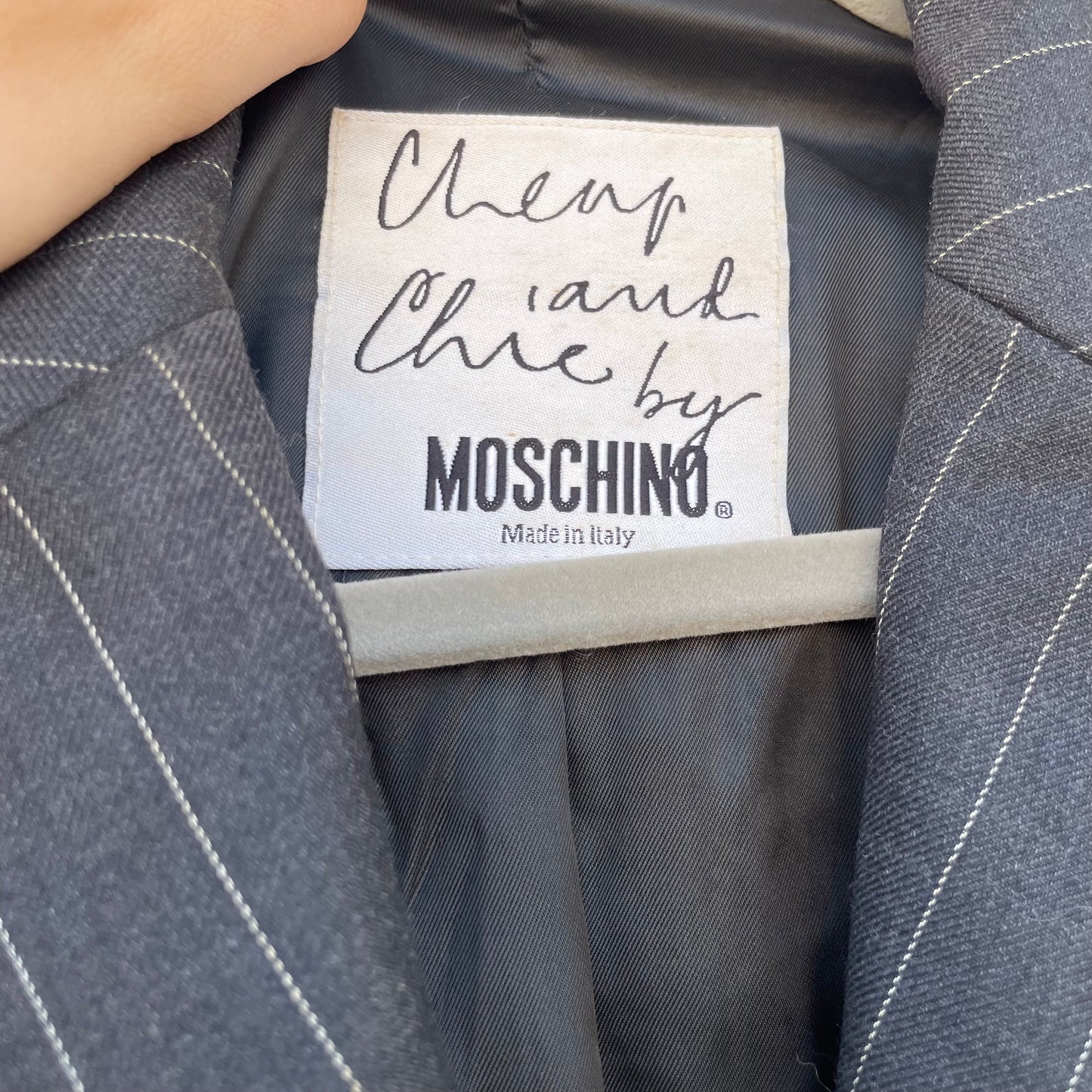 Blazer Moschino “fly”