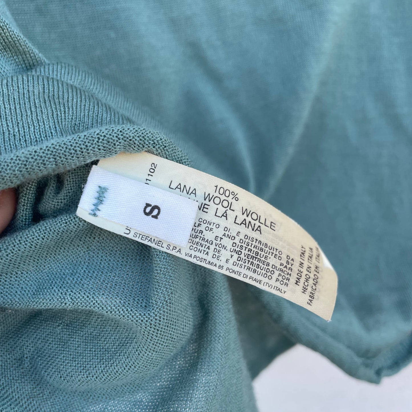 Maglia lana penicillina