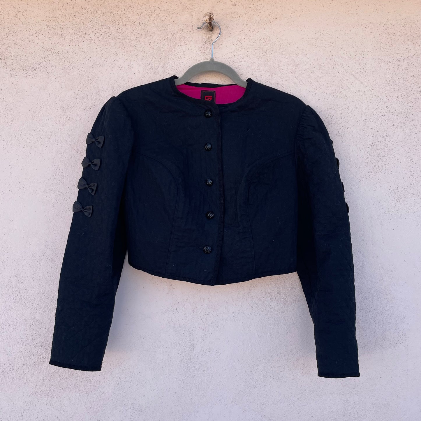 Giacchina cropped fiocchi