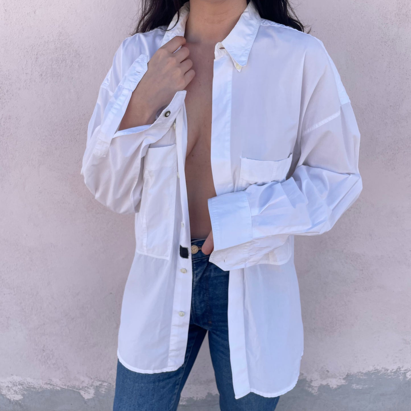 Camicia bianca Versace