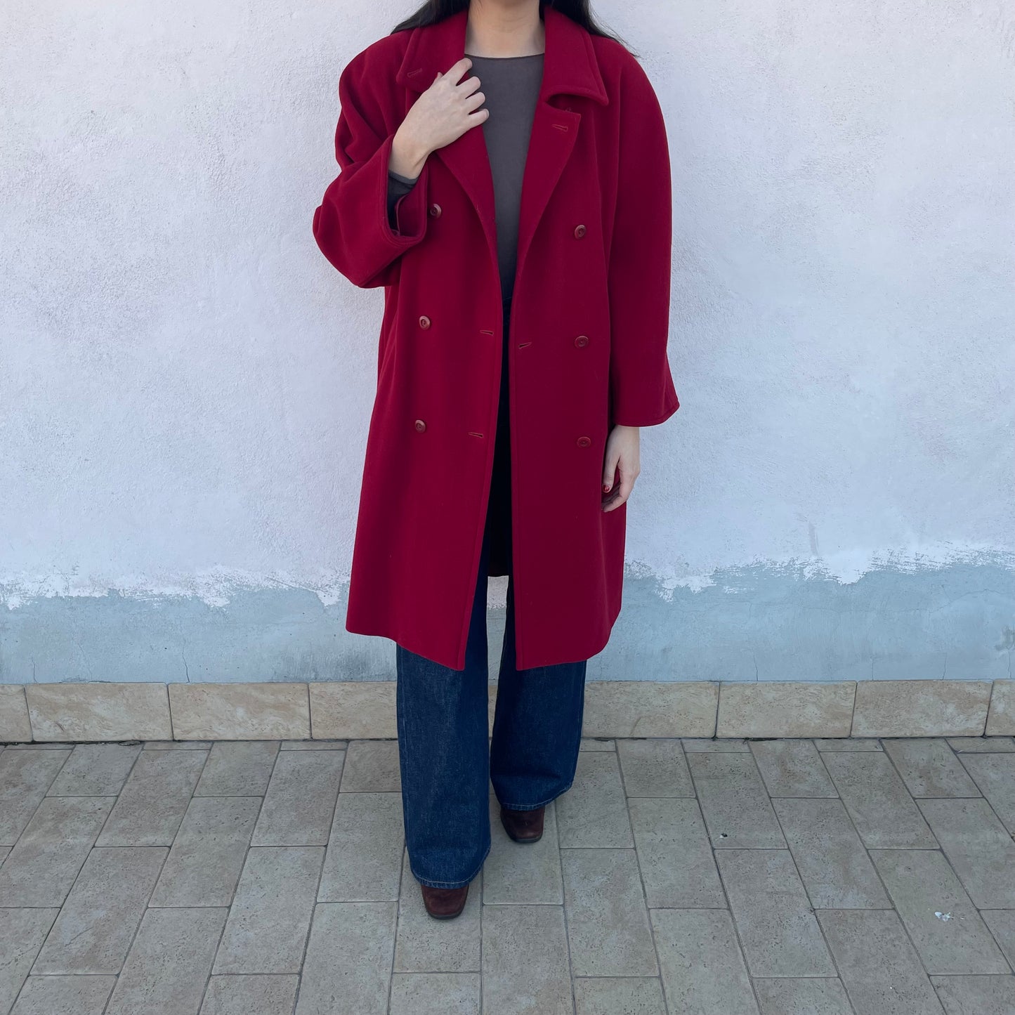 Cappotto ciliegia Marella