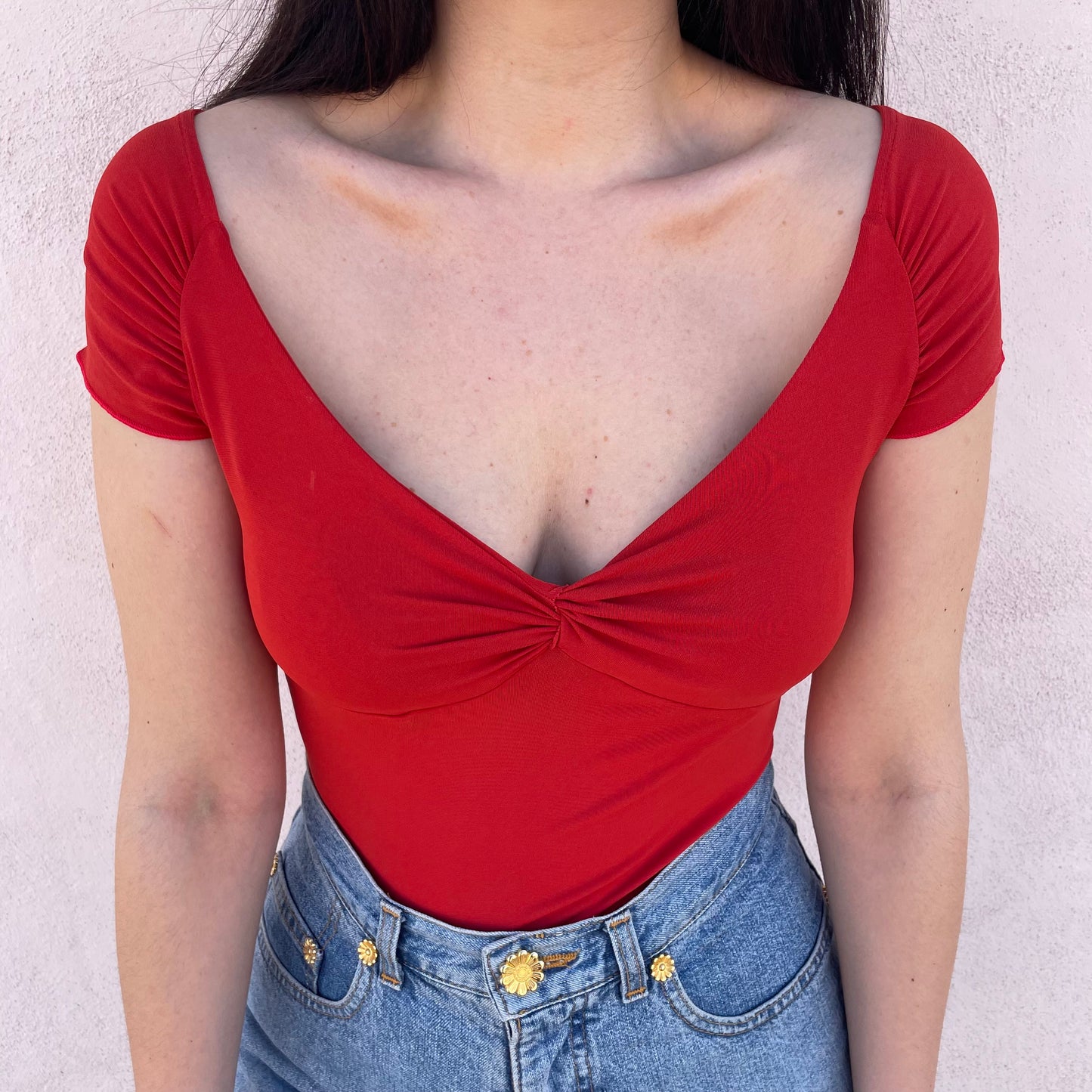 Top rosso Marella