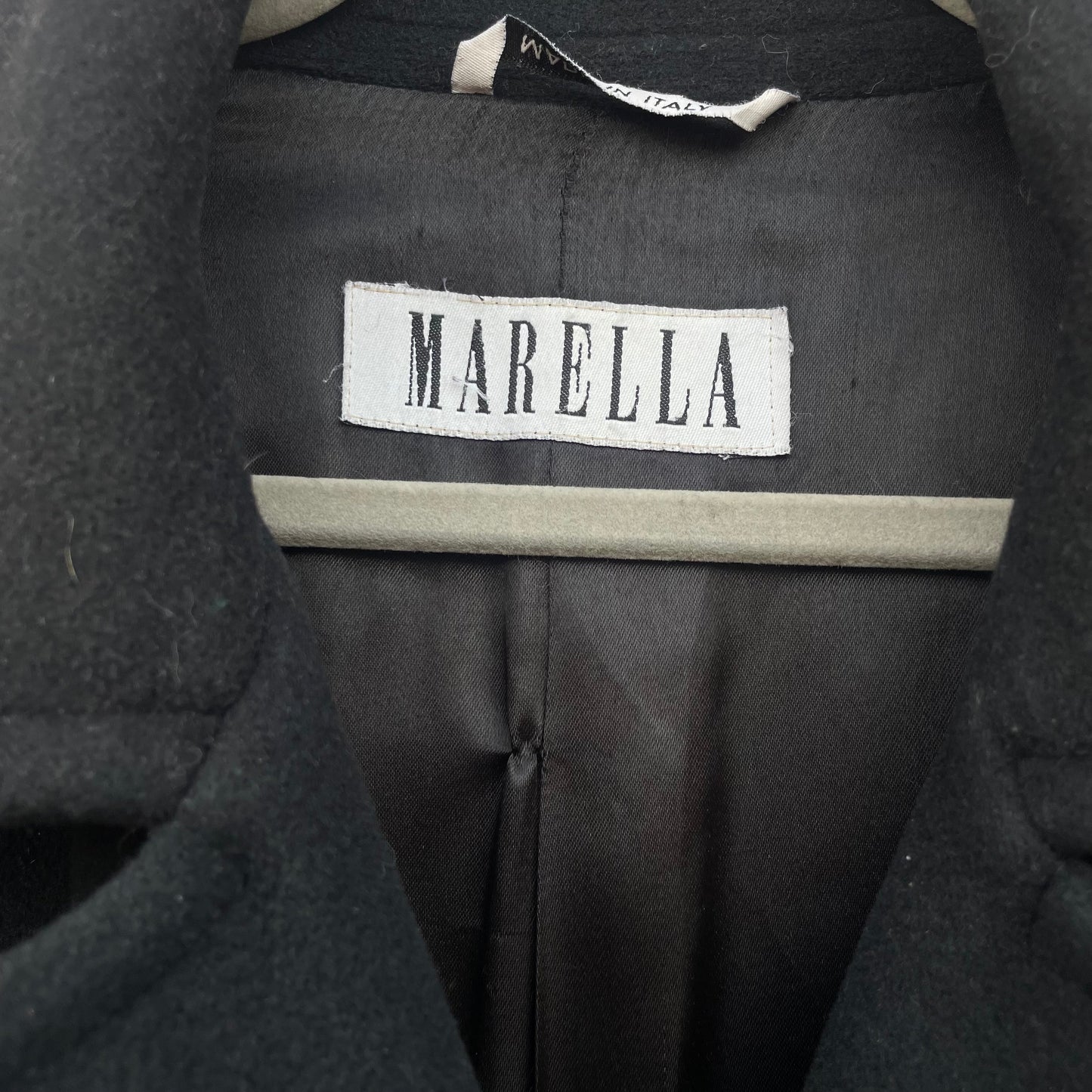 Cappotto nero Marella