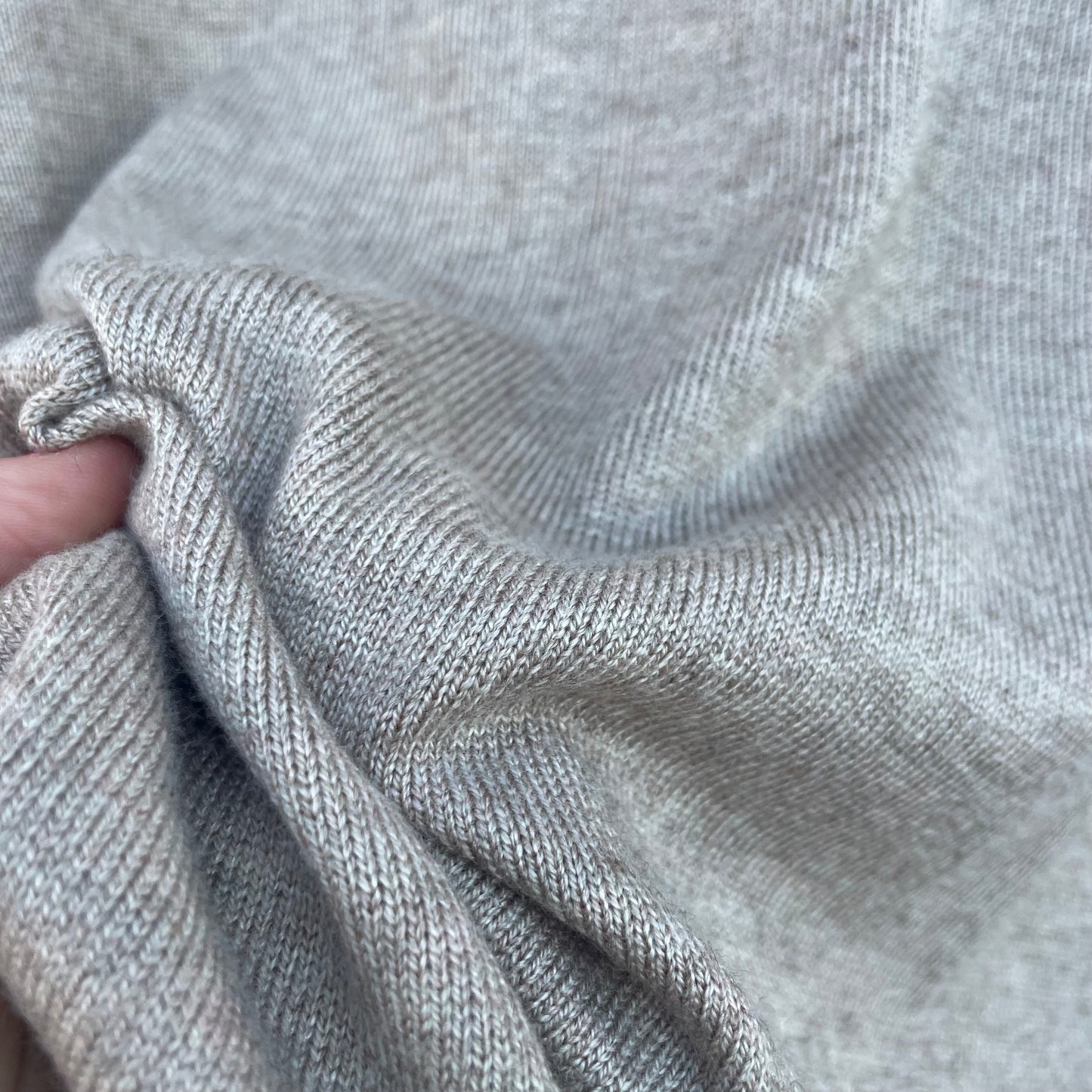 Golf sabbia cashmere blend