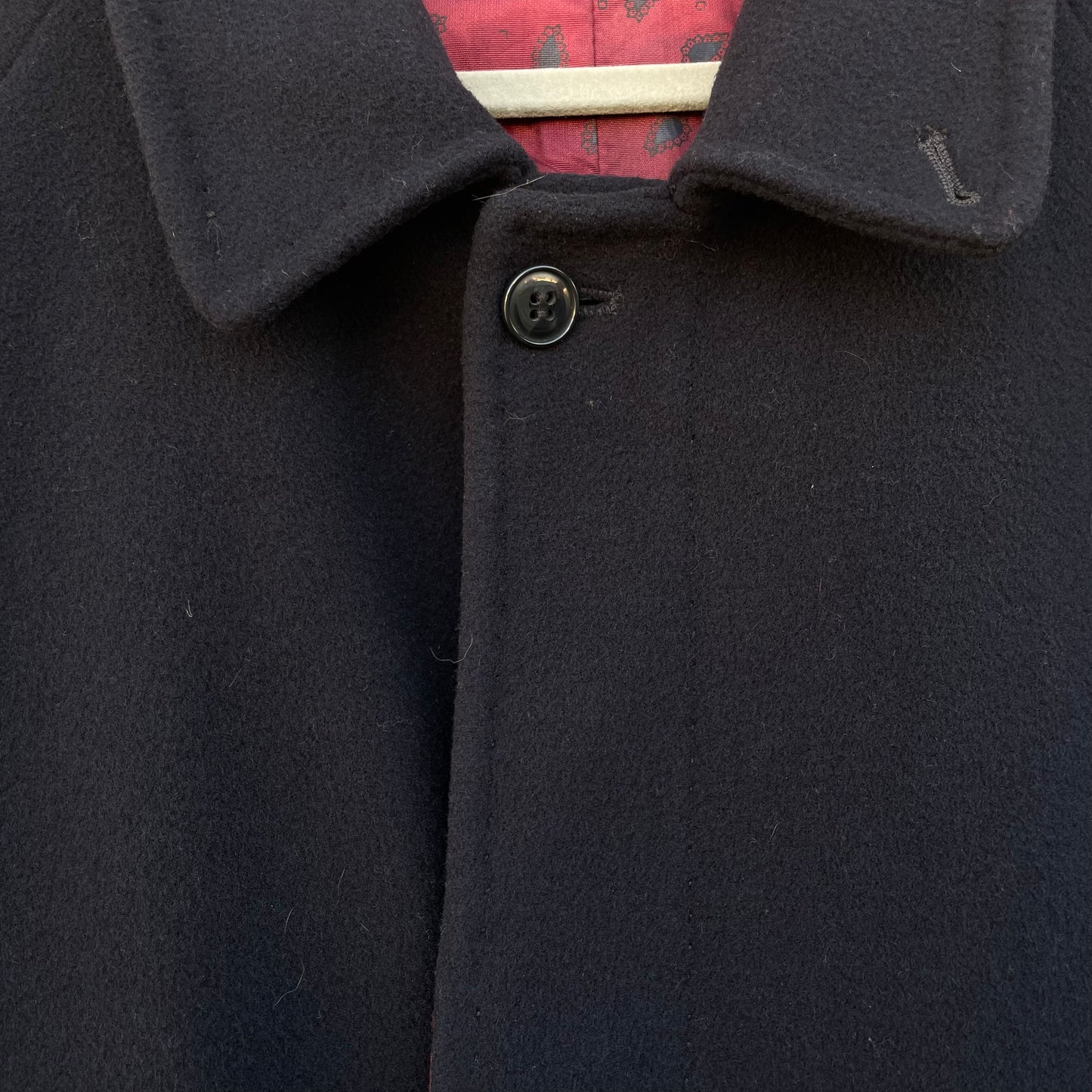 Cappotto lungo blu