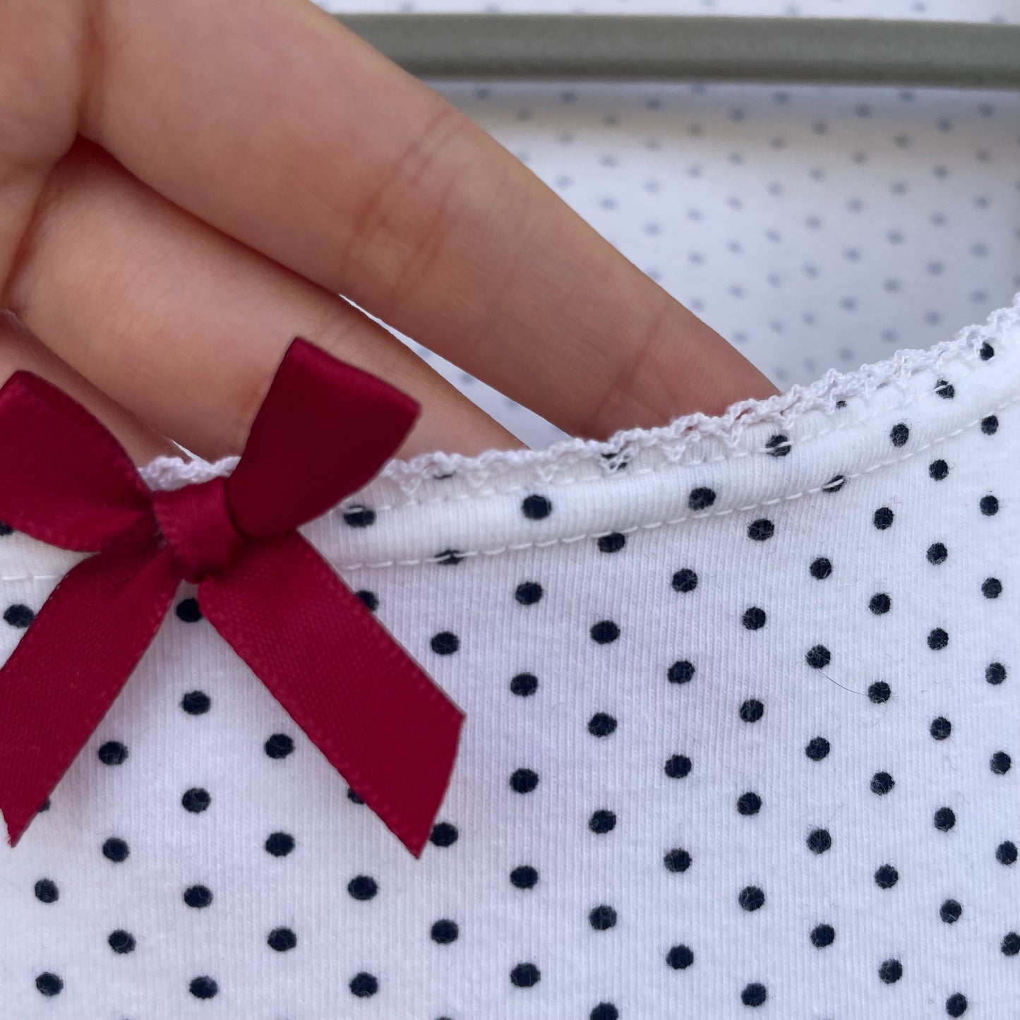 Top pois fiocchetto