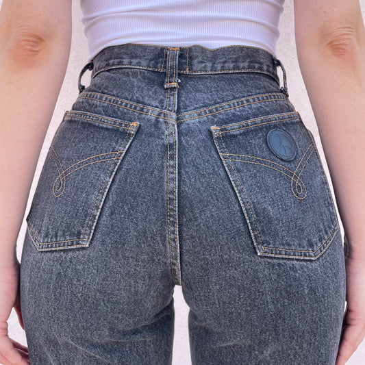 Jeans grigi Moschino