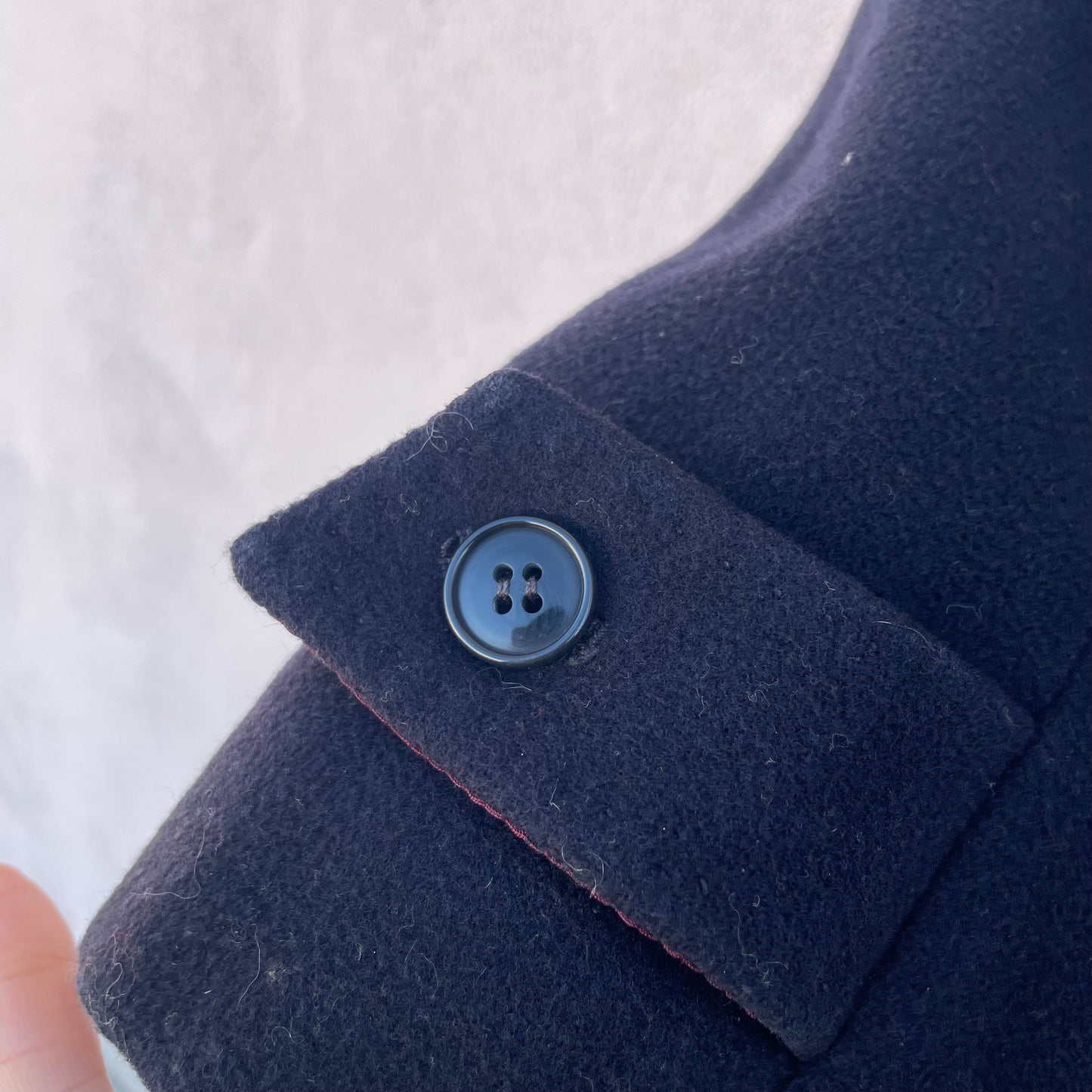 Cappotto lungo blu