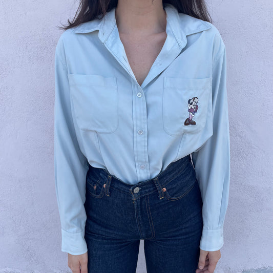 Camicia celeste Disney