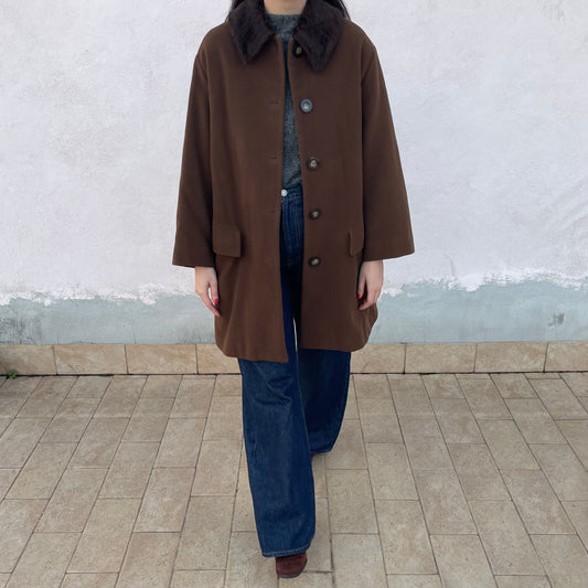 Cappotto tabacco Les Copains