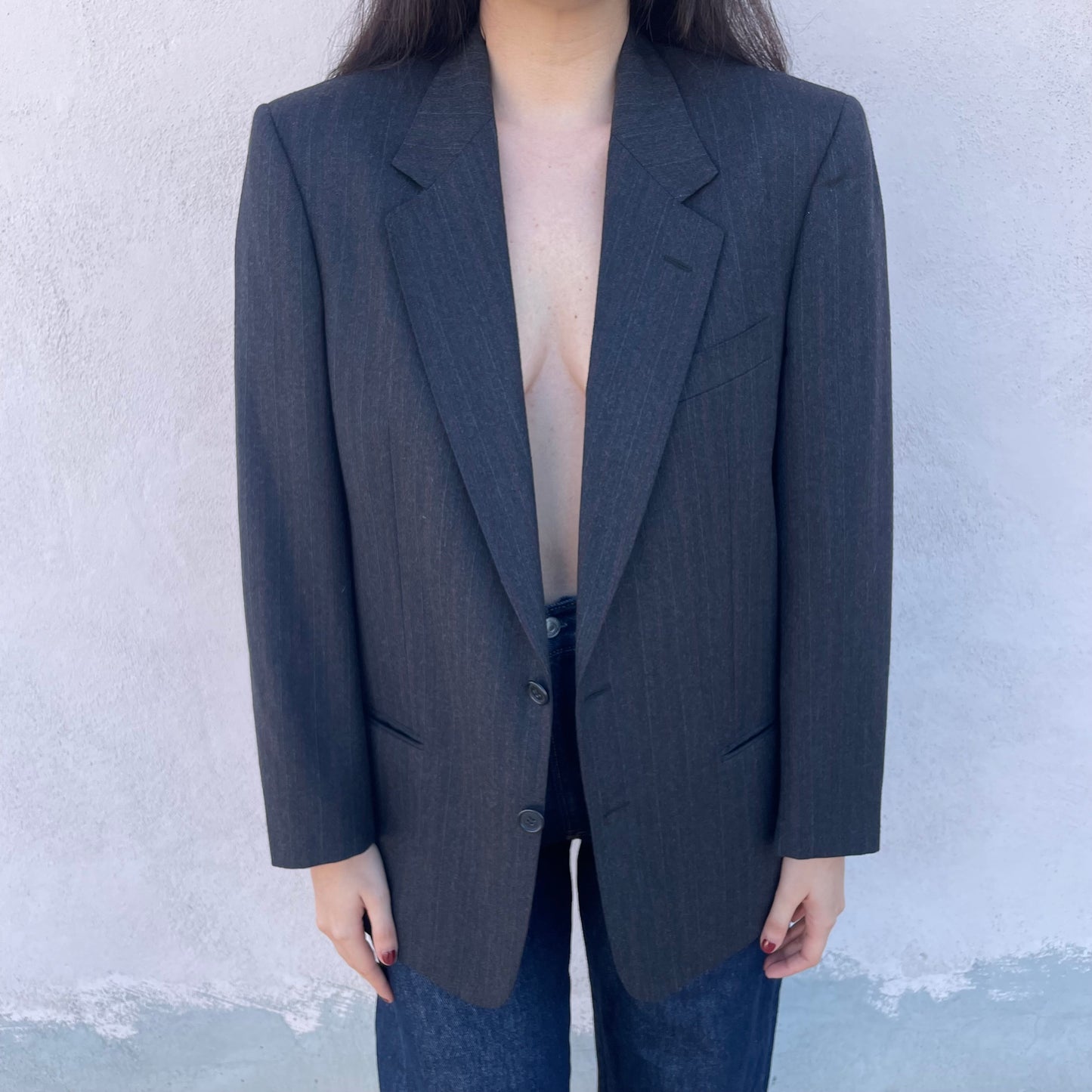 Blazer grigio Valentino