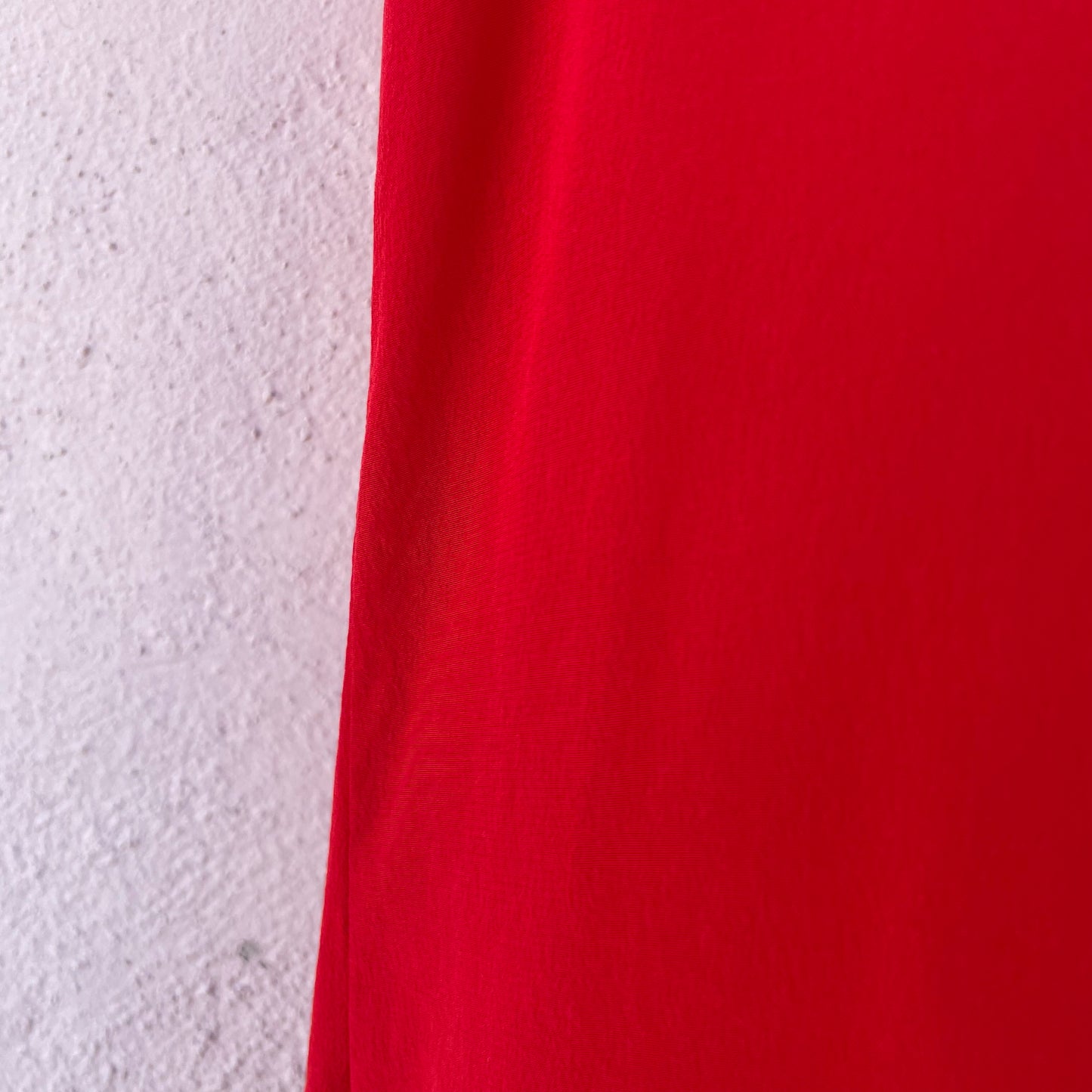 Top seta rosso