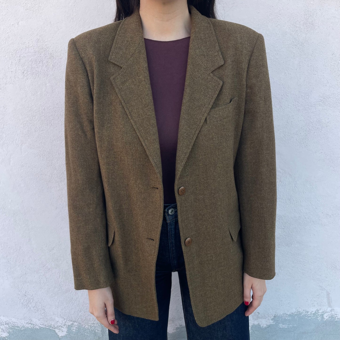 Blazer Max Mara oliva