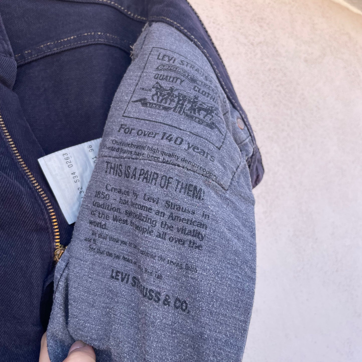 Levi’s 534 blu