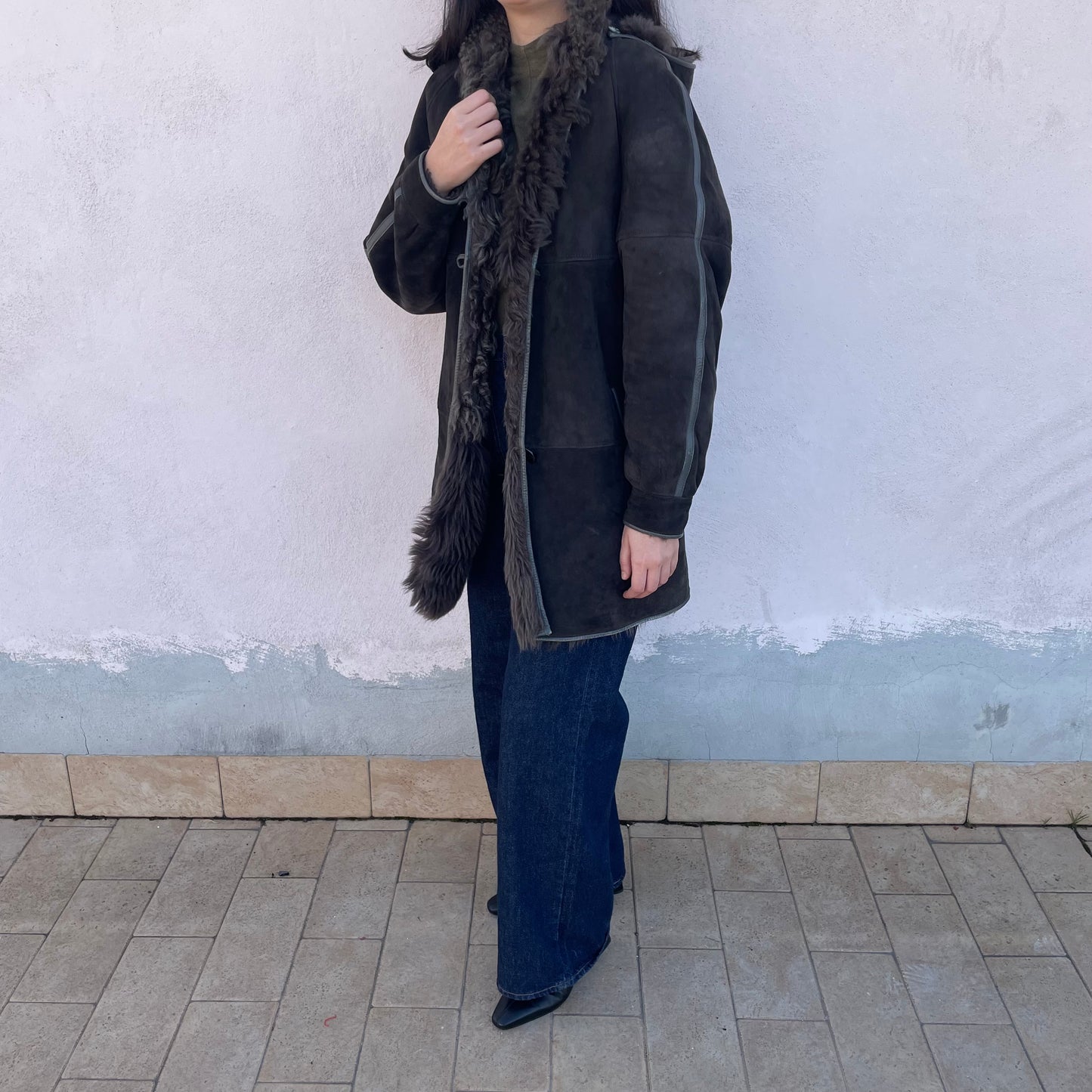 Original shearling canna di fucile